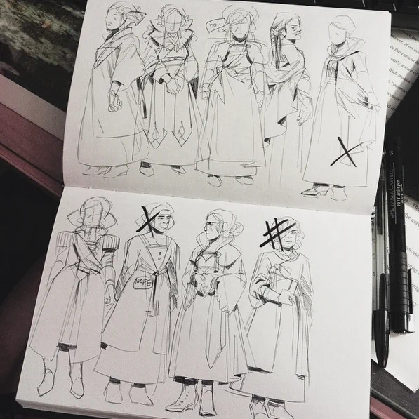 I miss drawing traditionally 