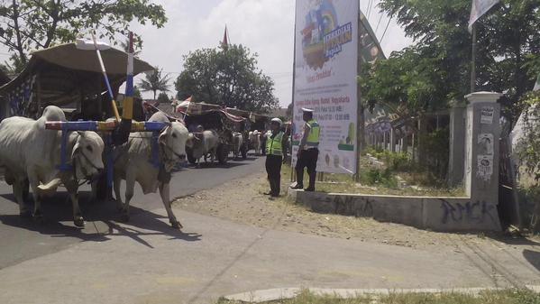 jalanbhakti's tweet photo. Para bajingan dan gerobaknya yang ikut #FGS2015 memasuki lap. sultan agung bantul. #FGS2015 ~ via @FGS_2015 http://t.co/8YzYN3R5d7