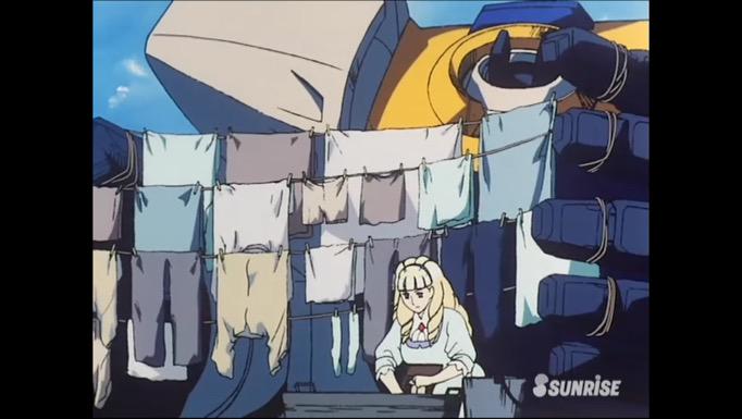 キャシーが安心して眠るために No Twitter ターンエー ロランのパンツを洗濯してガンダムに干すディアナ様 神回不可避である Http T Co Hhf7f7jihb