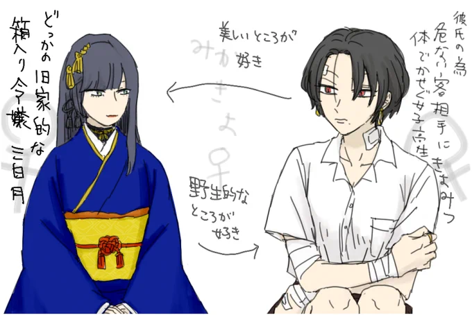 みかきよ(すぐに女体化させるのとすぐに売春させるのをやめたい) 