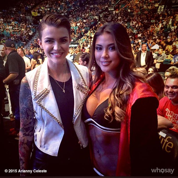 Girl crush! @rubyRose @ufc #ufc191 http://t.co/PO5QXxQKQ6