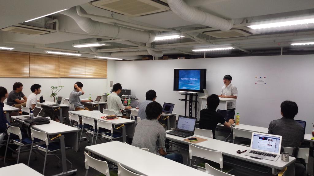 hanahiro_aze's tweet image. 始まりました #symfony_ja #symfony_meetup