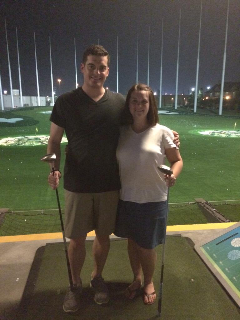 CaslenJ's tweet photo. Fun date night at @topgolfhouston with my wife @ECaslen #parentdatenight http://t.co/ZOYyvRcU2u