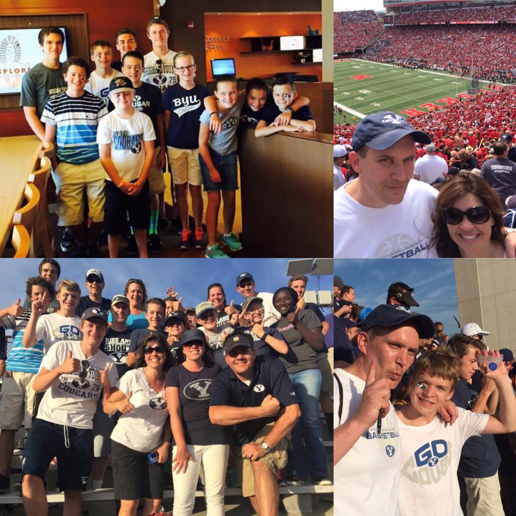 jlsmorley's tweet photo. Such a blast watching BYU beat Nebraska! #hailmary #BYUFOOTBALL #screaminglikecrazy #totallyworthsittingintheheat http://t.co/TqBERfe6iE