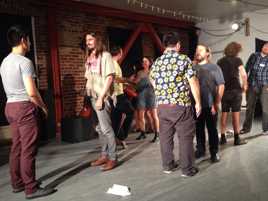 StacyBeckley's tweet photo. Last @sfneofuturists play of the night. #19 "We'll be your mirror" #SFTML http://t.co/WlQv6HjM7S