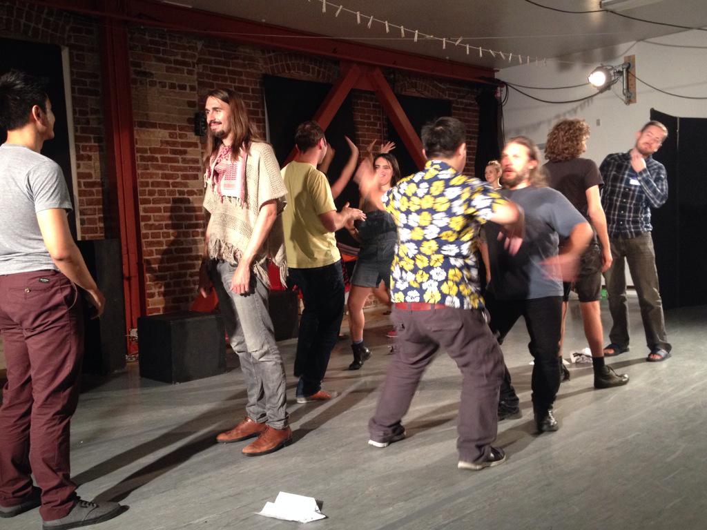 StacyBeckley's tweet photo. Last @sfneofuturists play of the night. #19 "We'll be your mirror" #SFTML http://t.co/WlQv6HjM7S