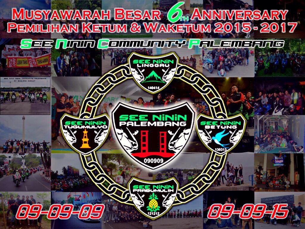 SeeNinin's tweet photo. Musyawarah Besar See Ninin Community Palembang🙏 http://t.co/vbgoVPKzgq