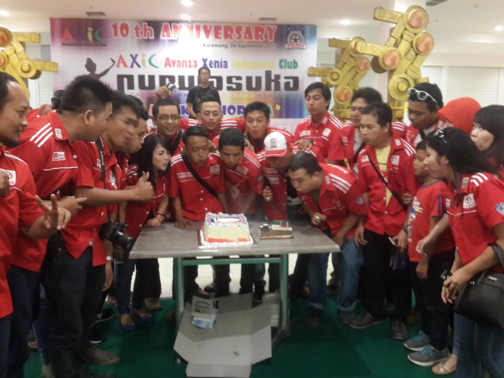 Happy 10th anniversary <a href="/AxicPurwasuka/">AxicPurwasuka</a> sukses dan kompak selalu cc: <a href="/AXICinfo/">infoAXIC</a>