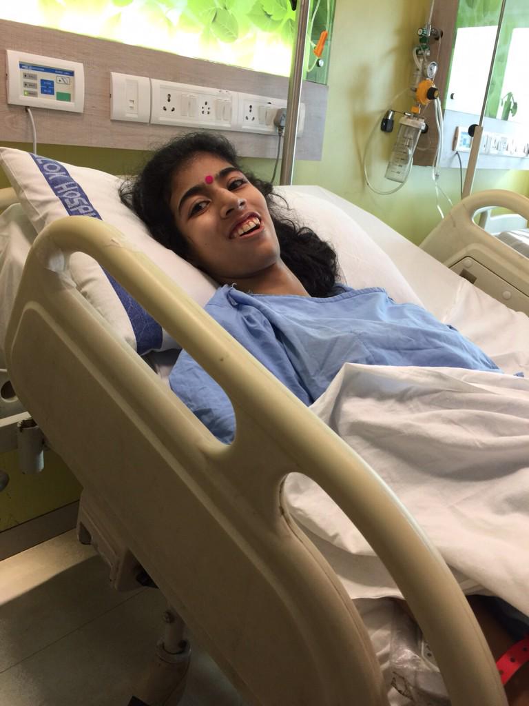 ShabiaW's tweet photo. @anand_ishita @hmaks78 @sritianne pls RT. Your 840 Rs. will help her mother buy the drug for one more day. #savesaba http://t.co/5BpFu4FLA8