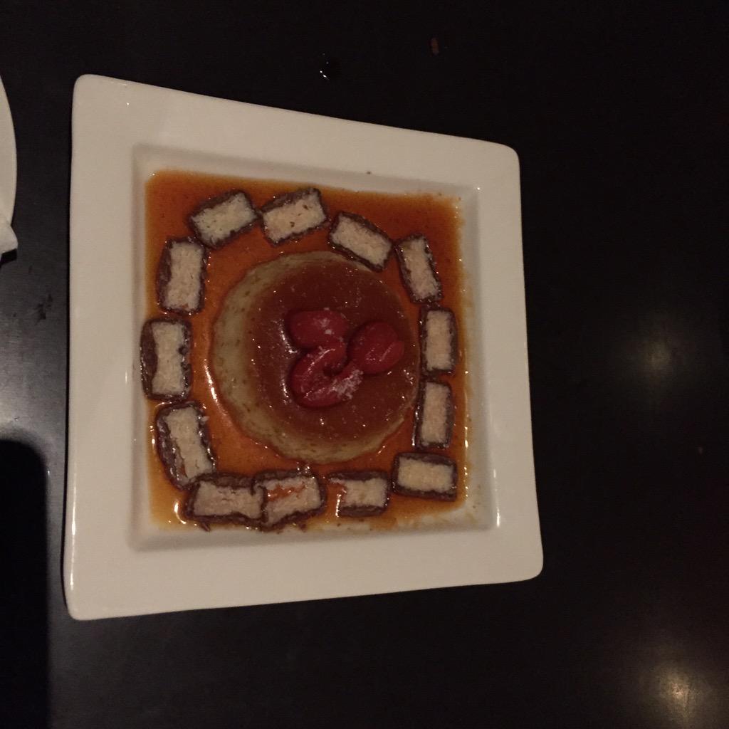nagarajpt's tweet photo. Delicious Desserts Coconut Flan at #crossroads92 #Borivali #Mumbai #foodie 😋 http://t.co/6YSahMYuaP