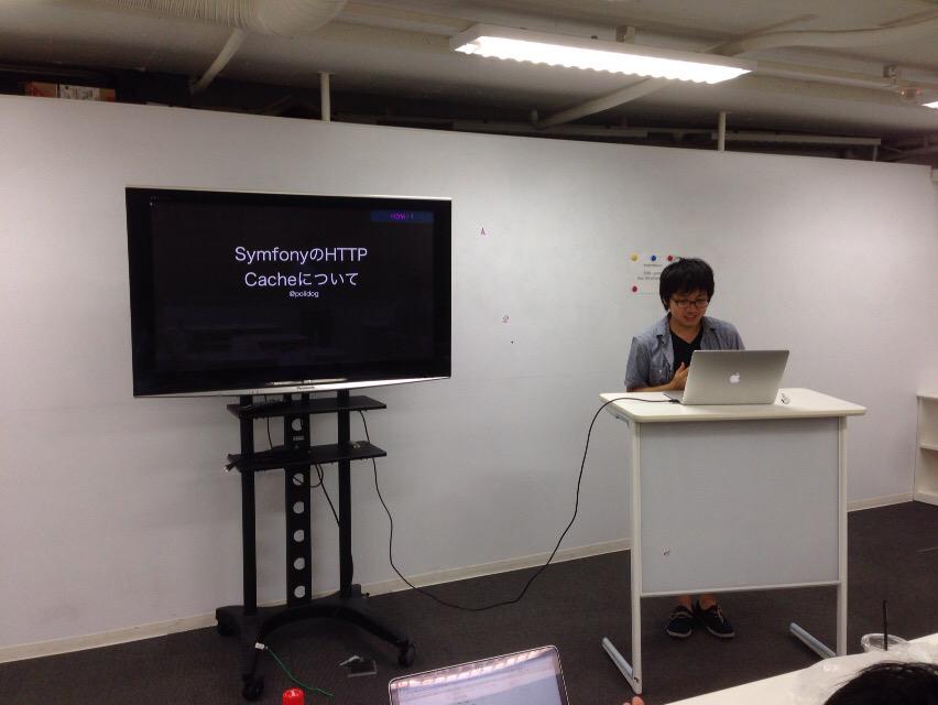 kseta19's tweet image. LT1. SymfonyのHTTP Cacheについて @polidog 
#symfony_meetup #symfony_ja