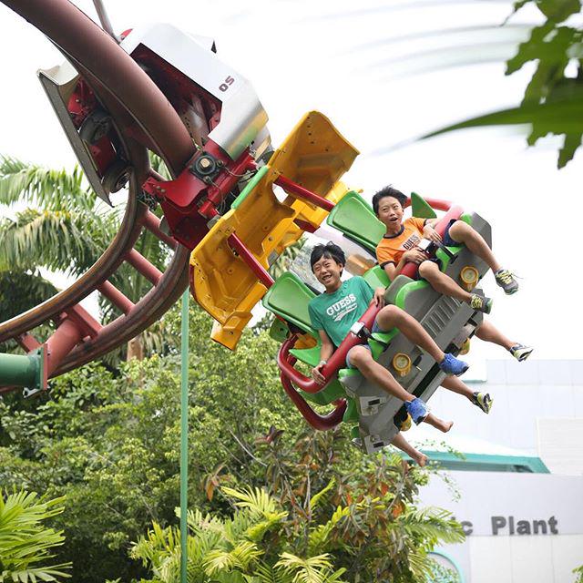 Universal Studios Singapore Jurassic Park Ride