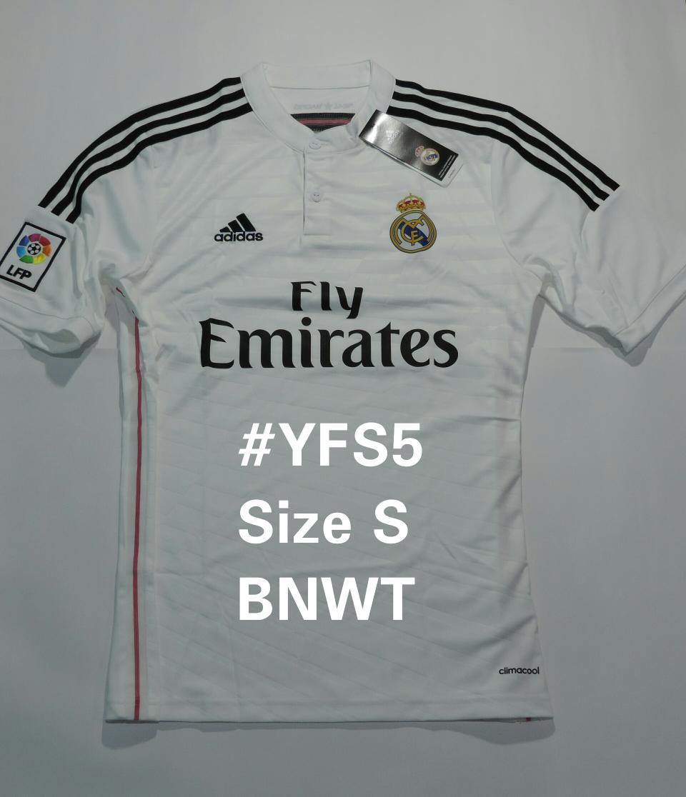 yapfootball's tweet photo. #YFS5 Real Madrid Home 2014-15
Size S
BNWT http://t.co/ZApENihIOm