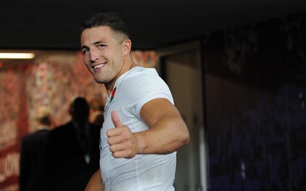TelegraphRugby's tweet photo. Slammin' Sam faces down his critics in the only way he knows how - @_PaulHayward 
http://t.co/r65edqerSt http://t.co/T75Kxatjd6