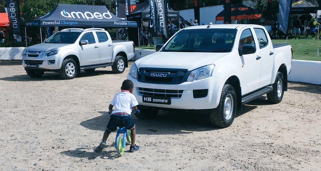 isuzusa's tweet photo. The firts ever #IsuzuMTBFEST also brought you the first ever @Ybike_SA Trail Series, an obstacle course for the kids! http://t.co/Dw1N6TXPtk