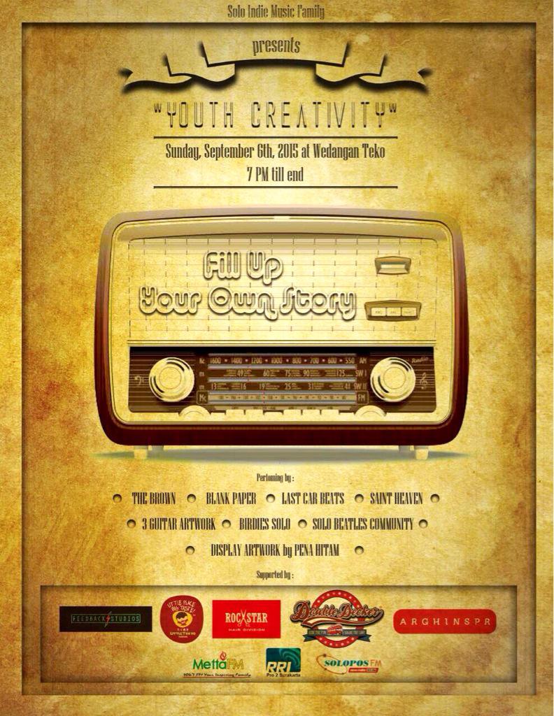 Monggo , lauching album <a href="/blankpaperband/">Blank Paper Official</a> yg akan dimeriahkan oleh banyak band keren . Dateng yaa !