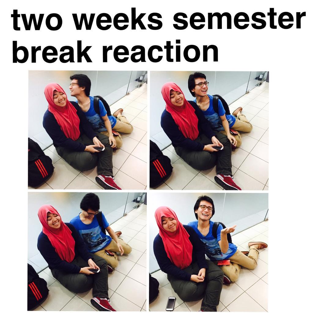 ElroyJustSaid's tweet image. So I just found out I'm a meme in IGS about the two week semester break.
#watdahell