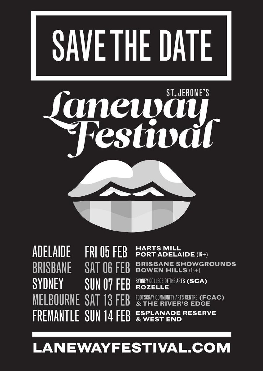 Laneway Festival tweet media