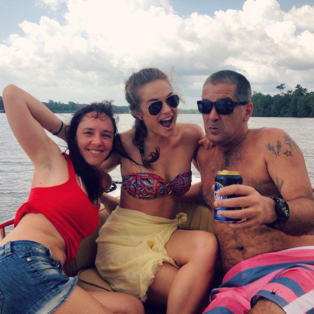 SiteLBcom's tweet image. Mais fotos do passeio que Lua, Marcela Nunes e Fred Eça fizeram em Belém. 🌅