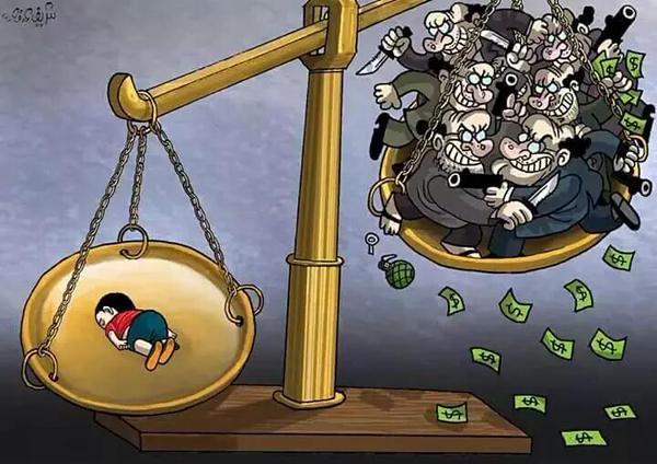 Savaşı kapitalistler planlar, 
Silah tüccarları organize eder,
Aptallar başlatır;  
Masumlar ölür...