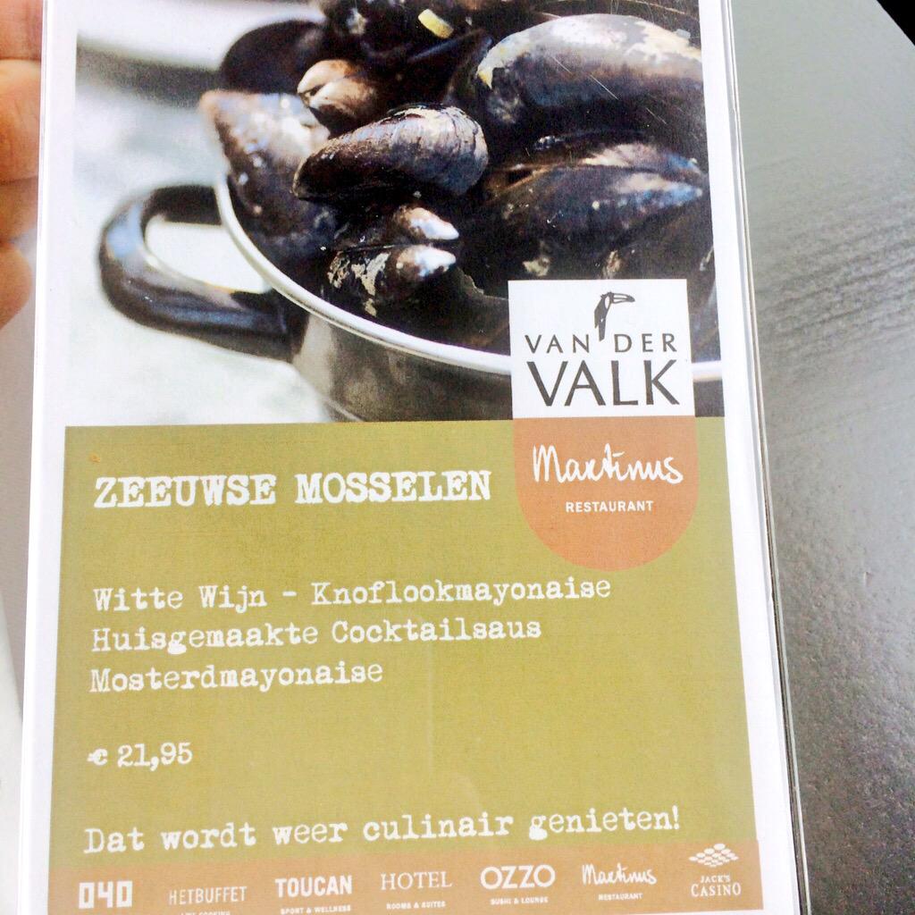 ProefenBeleef's tweet photo. Proef & Beleef Zeeland in #Eindhoven. @valkeindhoven #Mosselweek #Zeeuwse. #Mosselen #Menukaart ππ» http://t.co/e8XQXuNSoM