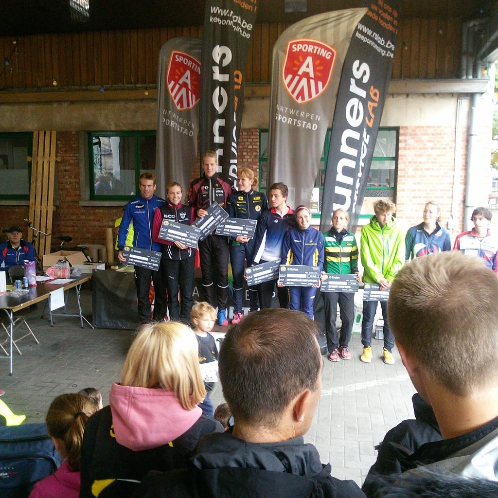 Podium #ASOM City orienteering, 2015.