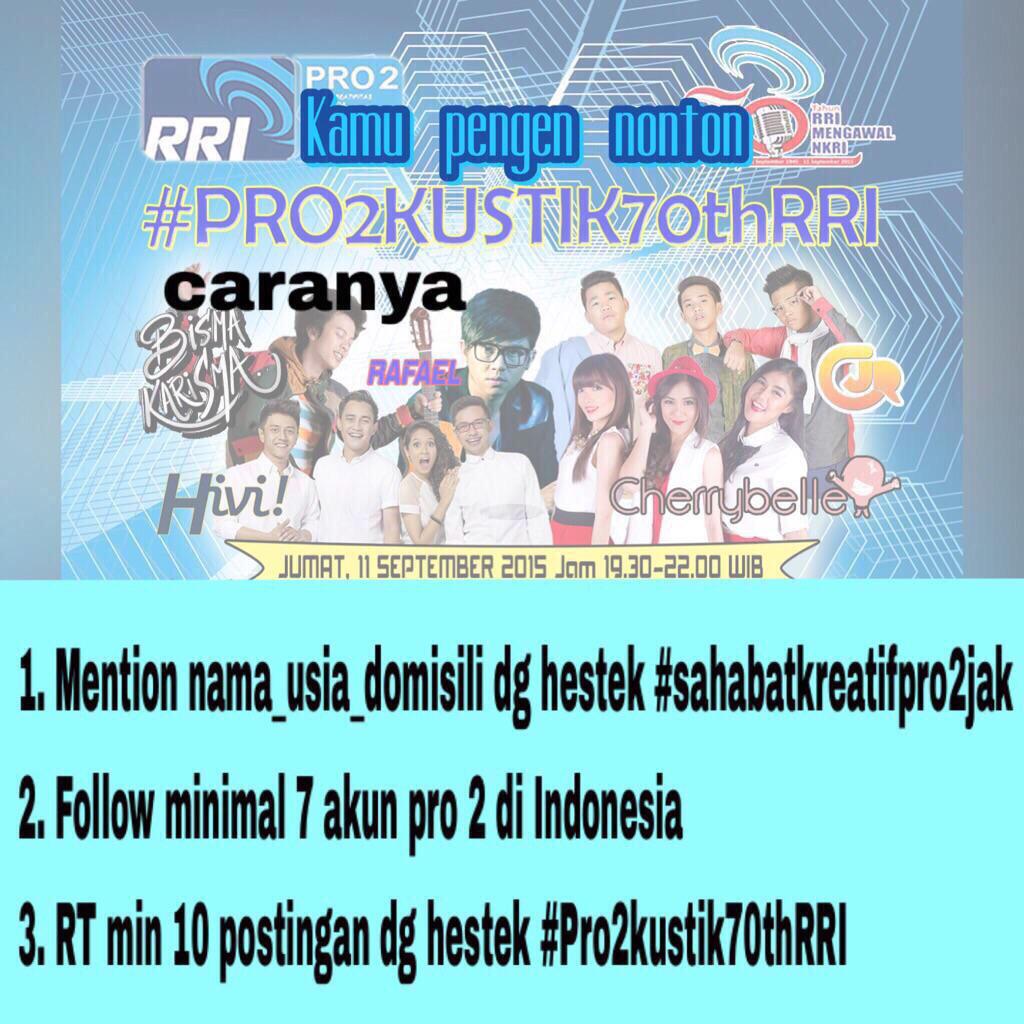 gathRTH_JKT's tweet photo. @RAFLATAHUGS yuk nntn @rafaell_16 di #Pro2kustik70thRRI caranyaa bgini nih .. Yuk pd dtng yuk @Pro2Jak http://t.co/XIPdfqVWky