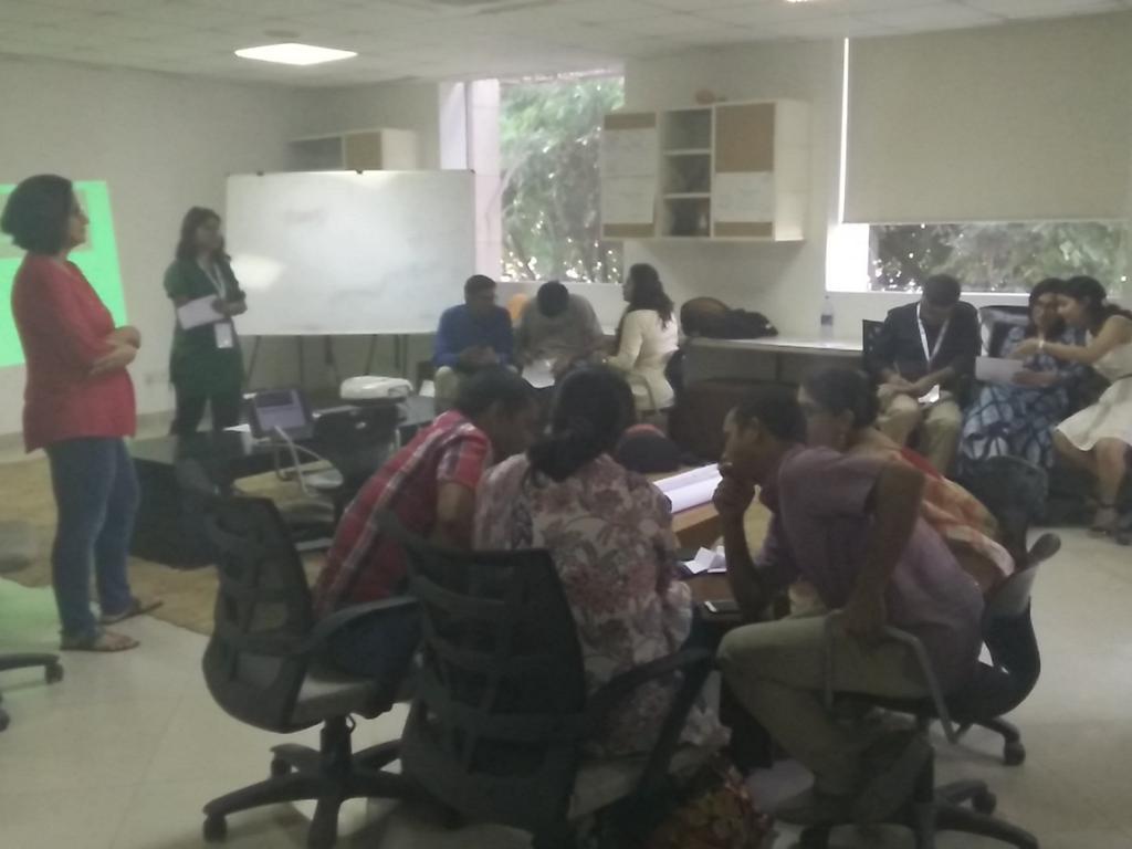 AshokaIndia's tweet photo. @neelampol #bidding on oxygen and #negotiation - building #trust at #ChangemakerEd #cmconclave http://t.co/PDjOpymJYD