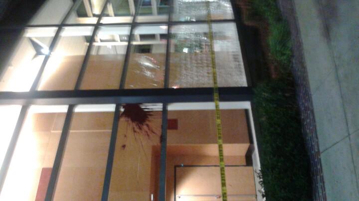 OlyAntifa's tweet photo. #FTP #Olympia shows what they think of their police. #DefendOly #FTP http://t.co/ZP7RUWxPOn