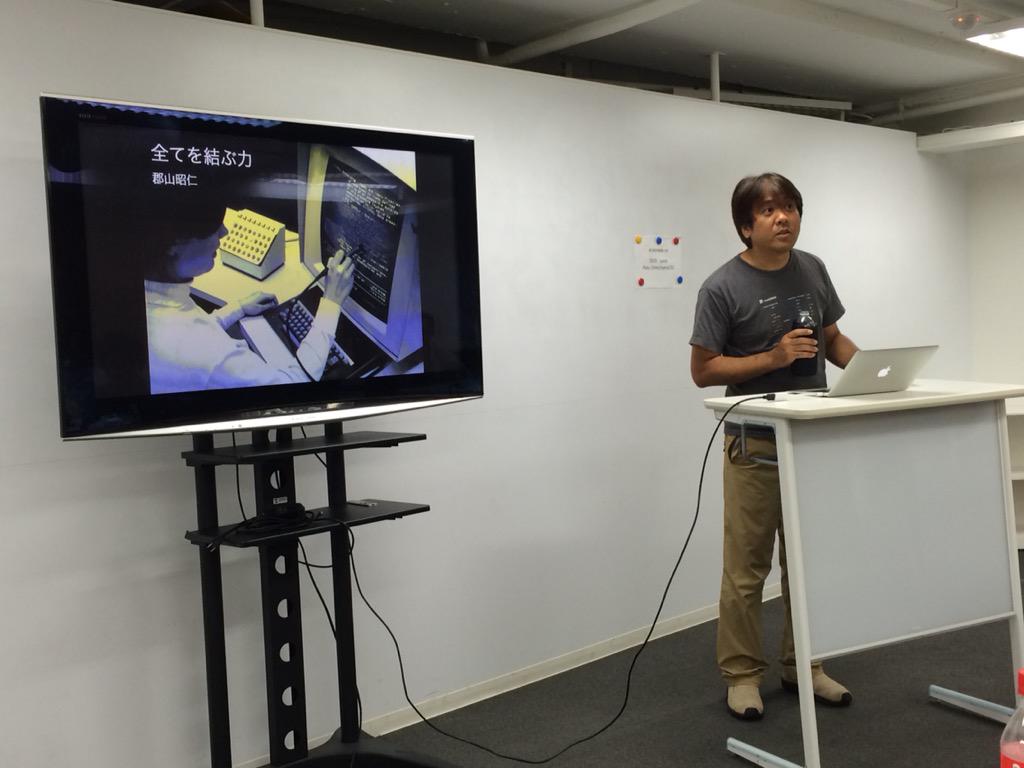 imunew's tweet image. ついに、@koriymのLT始まりました！
#symfony_ja #symfony_meetup