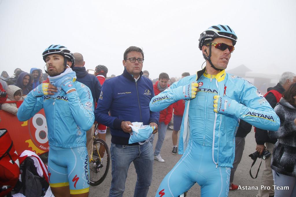 XDSAstanaTeam's tweet photo. Finish line ST14 #LV2015 @bettiniphoto http://t.co/hbbXDS5UJG