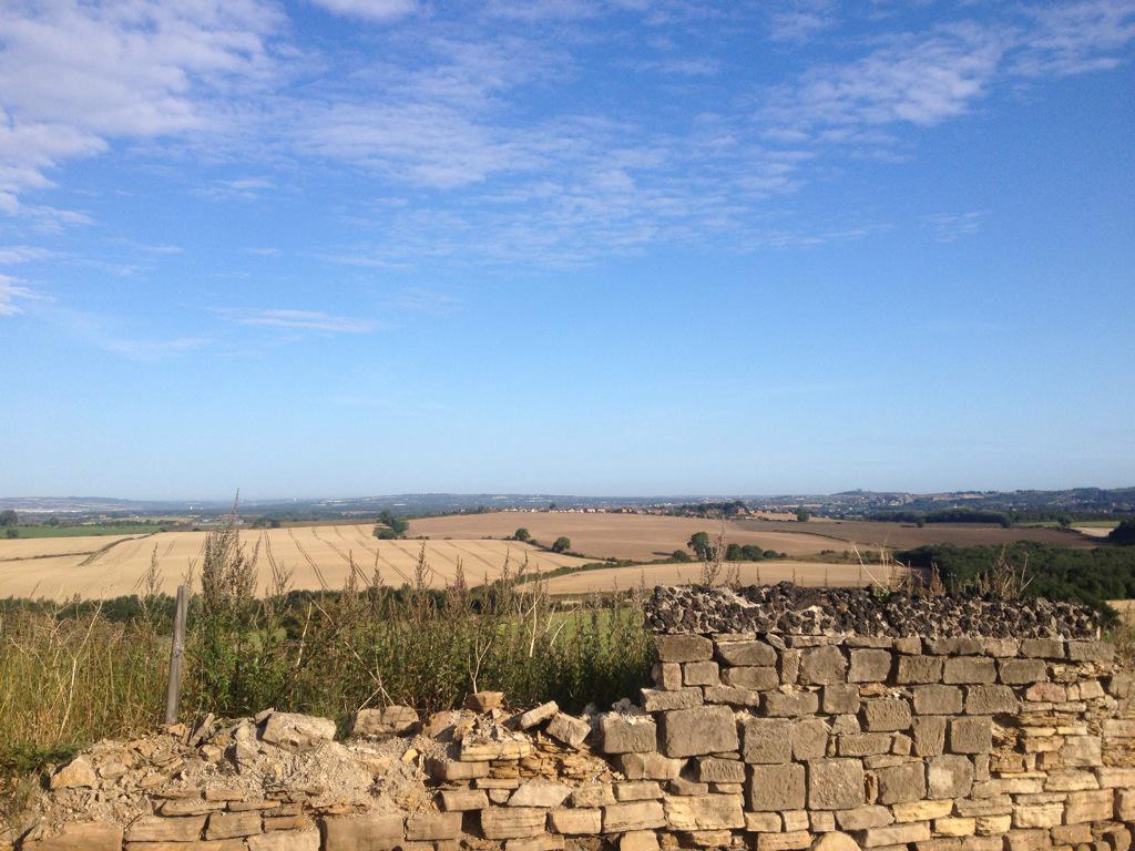 Must be a downhill bit somewhere b4 consett....?!