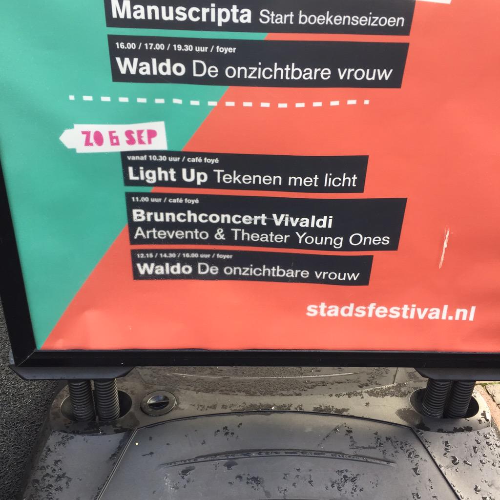 Vandaag lekker in #zwolle bij het #odeon #lightup