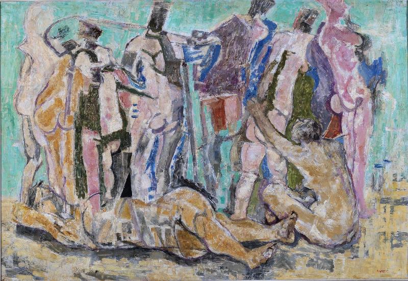 Today is the last day of our #FaustoPirandello exhibition!  Open from 11-5pm, perfect way to spend a Sunday!