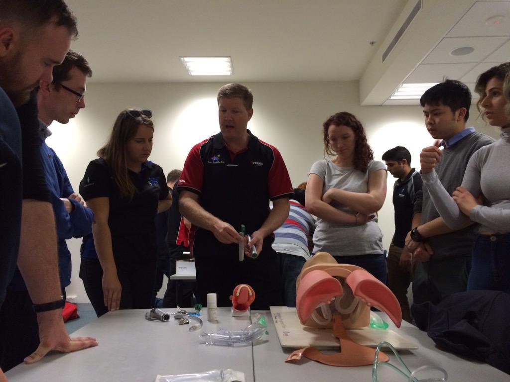 AustraliaEMS's tweet photo. After a very successful Advanced Airway MasterClass we've been asked to repeat this around the country #SPA2015Conf http://t.co/50yEXeBpAr