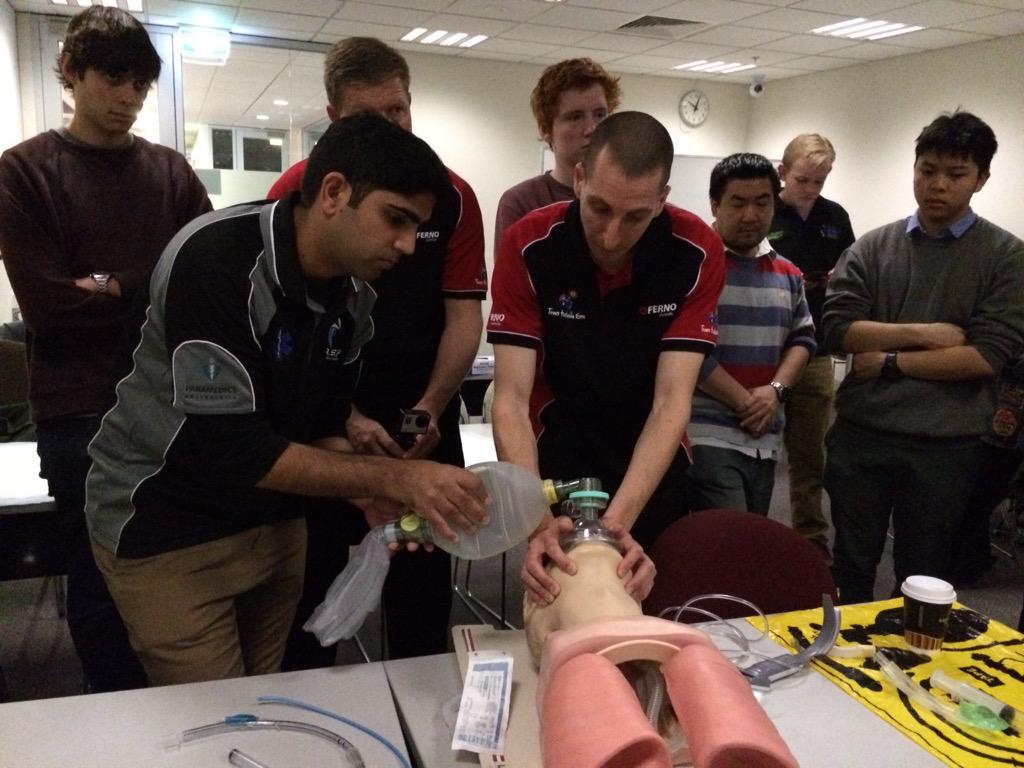 AustraliaEMS's tweet photo. After a very successful Advanced Airway MasterClass we've been asked to repeat this around the country #SPA2015Conf http://t.co/50yEXeBpAr