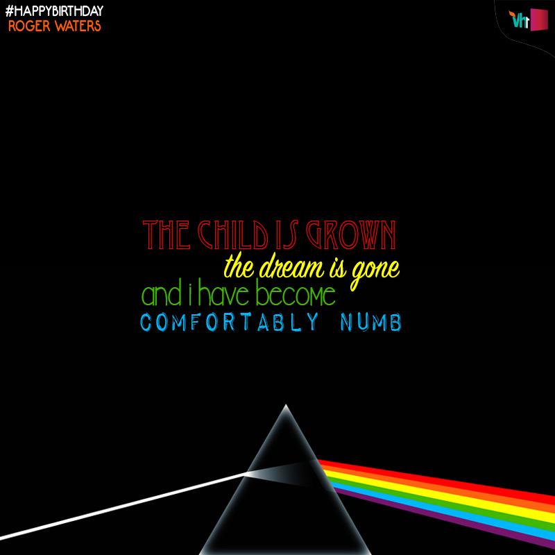 Happy Birthday Roger Waters! I\ll see you on the Dark Side of the Moon.  