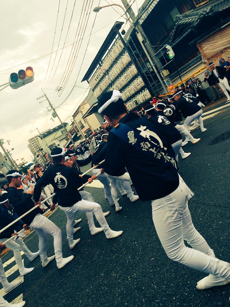 styledn's tweet photo. 旧市 試験曳き
雨のなかお疲れ様でした！ http://t.co/QKWbdPeYFB
