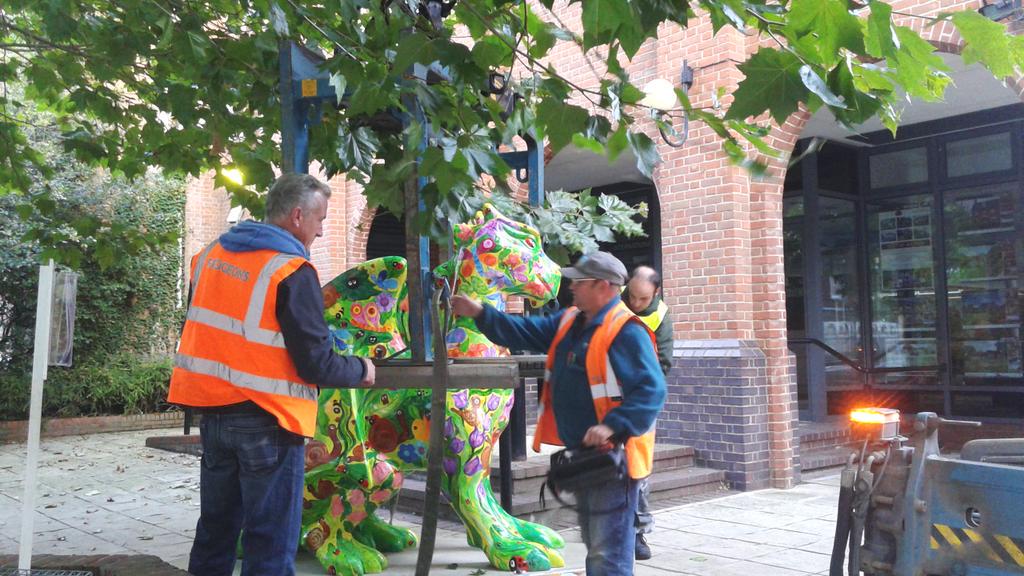 StoreyJoanna's tweet photo. Next key dates: 27 - 30 Sept, all 83 dragons will be available to view at @TheForumNorwich 1st Oct is the auction http://t.co/4Jz0GlN6QB