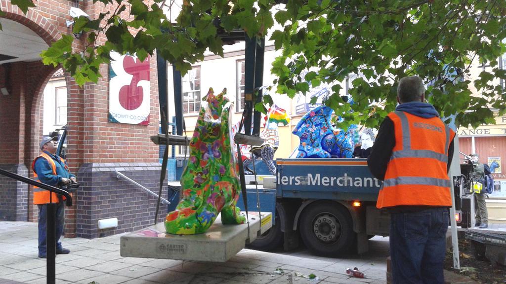 StoreyJoanna's tweet photo. Next key dates: 27 - 30 Sept, all 83 dragons will be available to view at @TheForumNorwich 1st Oct is the auction http://t.co/4Jz0GlN6QB