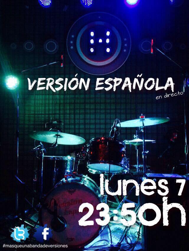 Mañana lunes <a href="/versionesp/">Versión 2.0</a> una noche muy divertida haciéndo rock! <a href="/AlvaroValera/">Álvaro Valera</a> <a href="/JuanValeramusic/">Juan Valera</a> <a href="/andalocio/">Andalocio Córdoba</a>
