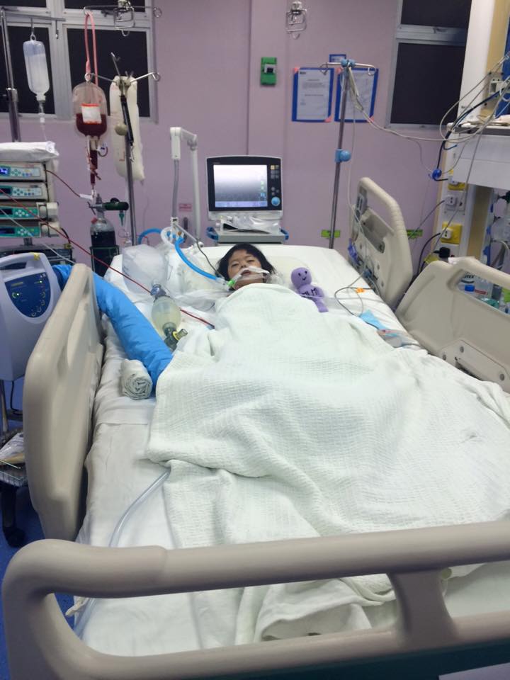 Here’s one of our first little life’s saved in Malaysia for our first camp outside India #HLHCharity #HLHTOLO