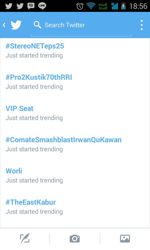 mynameisfyar's tweet photo. Masih jd TTWW!! KEREEENNN!! @NET_Stereo #StereoNETeps25 http://t.co/Vvaew2tj1k