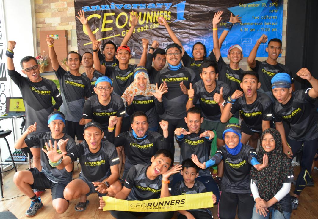 ceo_runners's tweet photo. 1st anniversary CEO Runners.
Keep inspiring, guys!
#ceorunners http://t.co/IhnFh5OwMe