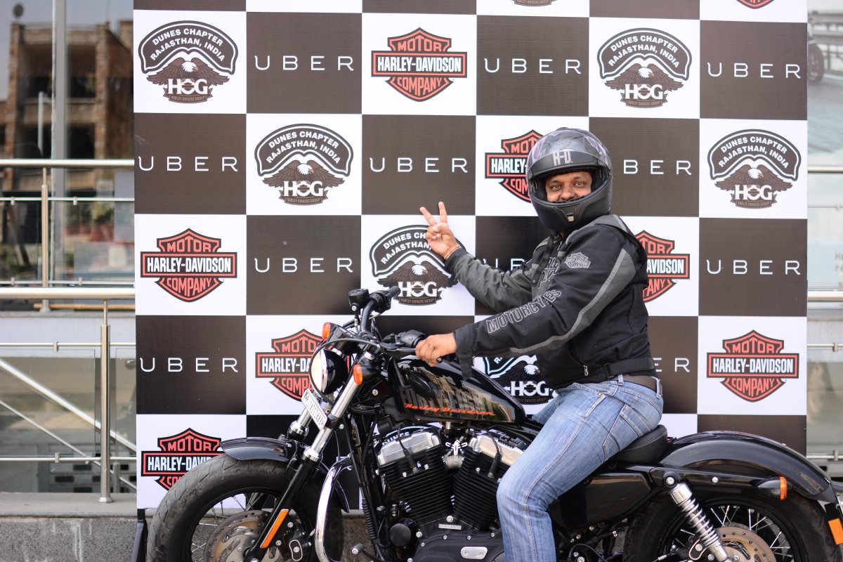 Uber_Rajasthan's tweet photo. The riders said "If I had to explain the experience, you wouldn't understand!" #UberHarley
#TwoIsBetterThanFour ! http://t.co/rmqwaLeuAV
