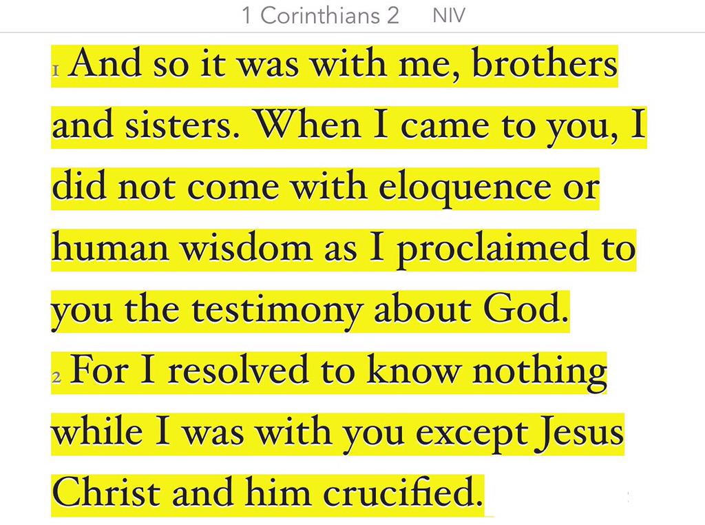 stoneyc77's tweet photo. #NothingButChrist #AndHimCrucified http://t.co/8M2Bt17rqv