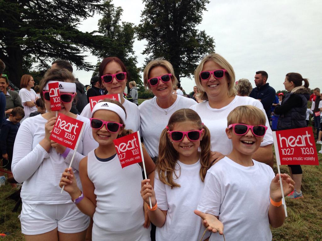 HeartCambs's tweet photo. We are here at #AudleyEnd ready to cover everything in colour for the @EACH_Cambs #ColourDash http://t.co/DczctXP9fO