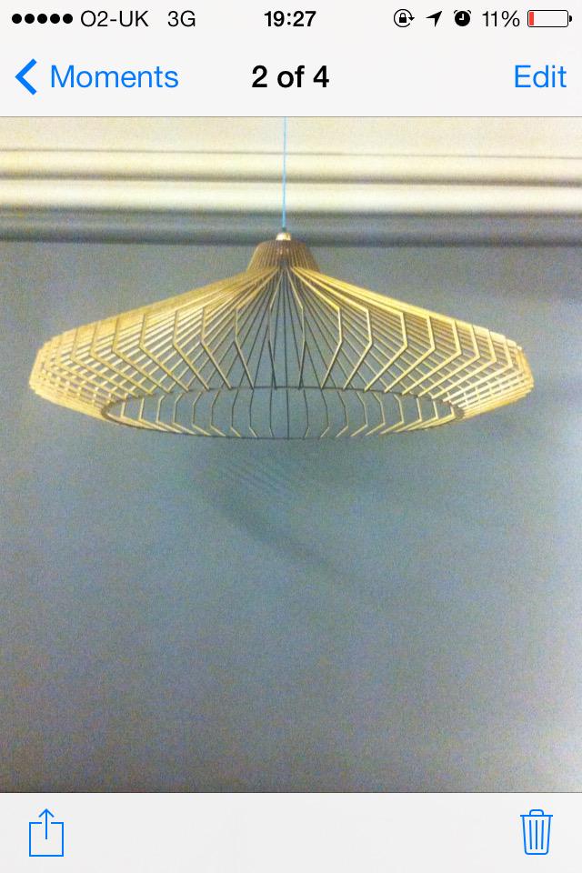 LurvlyUK's tweet photo. Used Turku Suuri light shade for a recent project by Cameron Design House it's 1.2m wide! https://t.co/2dD29w9kdZ http://t.co/XDMpCsu8BH