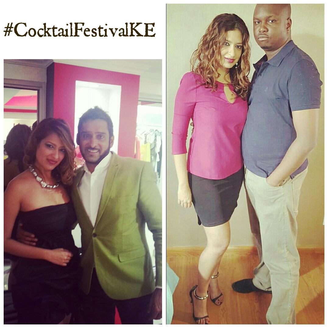 evedsouza's tweet photo. RT to win 2 tickets and a bottle of @MagnumCreamKE Your hosts for the #CocktailFestivalKE Fareed, Eve and Maqbul! http://t.co/ClrVht8EBn