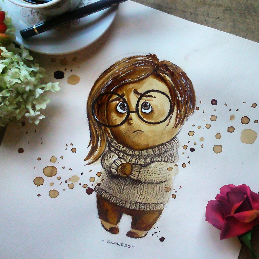 Esta artista hace increíbles dibujos ¡Con café! | #Lo más visto en redes |  Noticias | TVP 